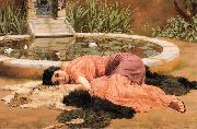 John William Godward, Dolce far Niente or Sweet Nothings